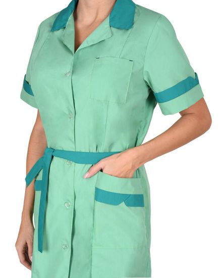 Халат женский "Сириус-Классика" (мята/т.зеленый)