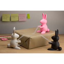 Диспенсер для скотча bunny, розовый
