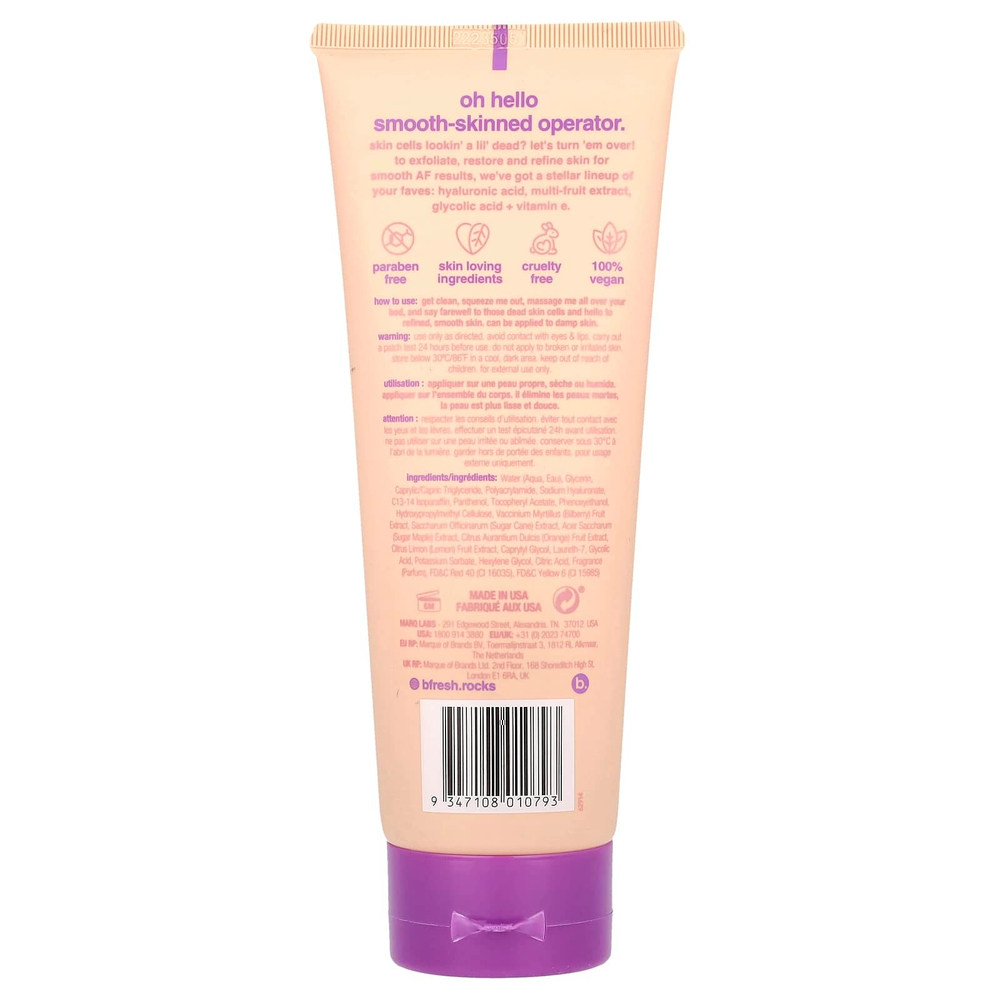 b.fresh, Smooth AF, Exfoliating Body Serum , 8 fl oz (236 ml)