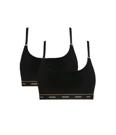 бюстгальтер 2шт. stripe Hugo Bodywear - черный(50486034)