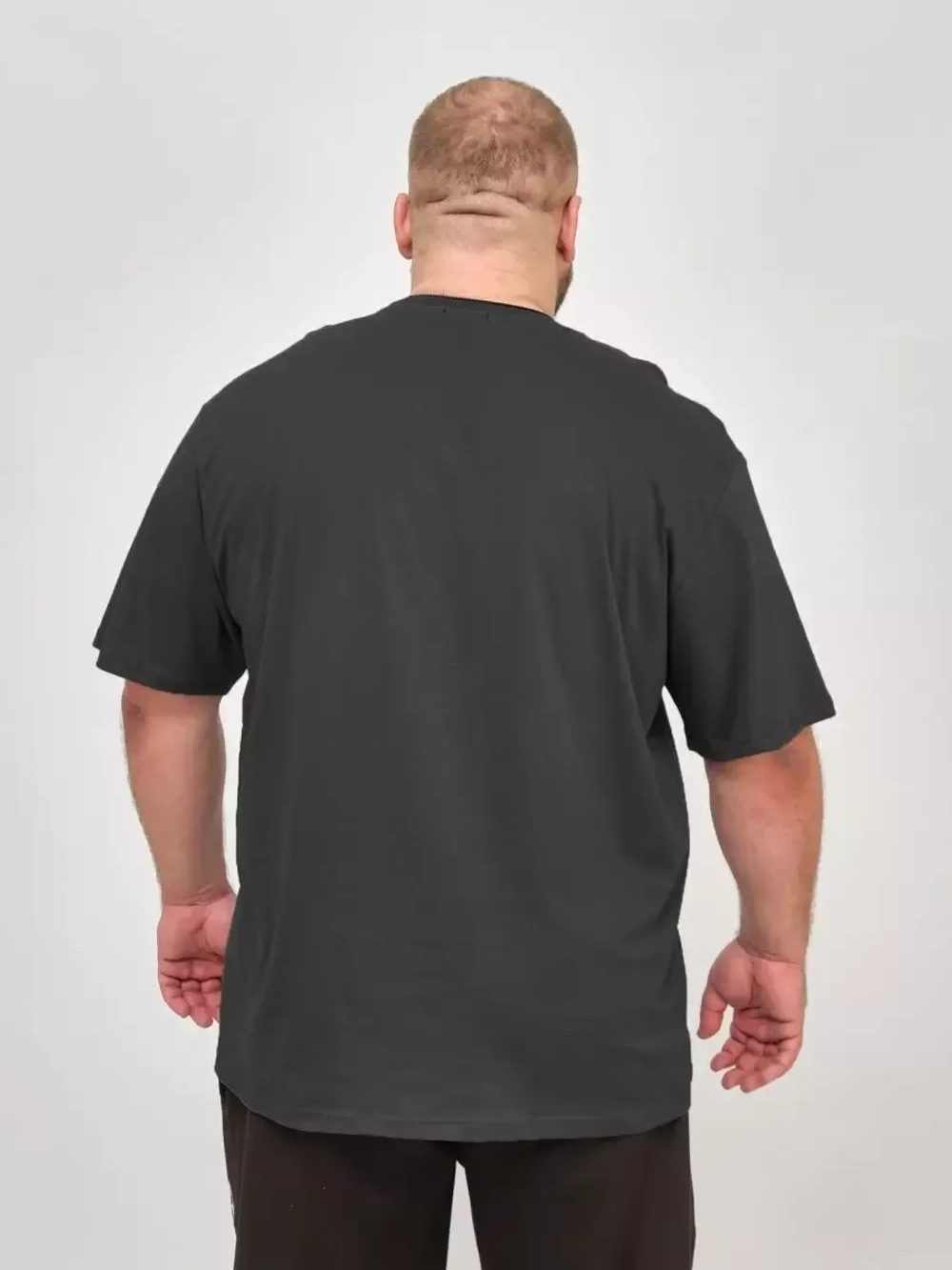 футболка оверсайз больших размеров базовая