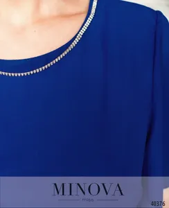 Платье 3148-синий Minova