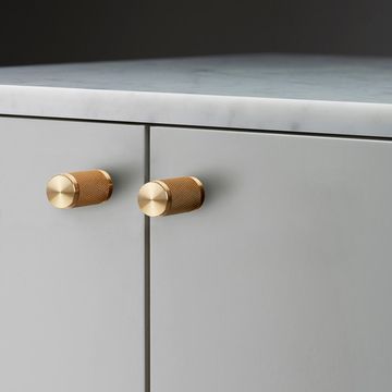 Ручка кнопка Buster + Punch Furniture Knob Brass
