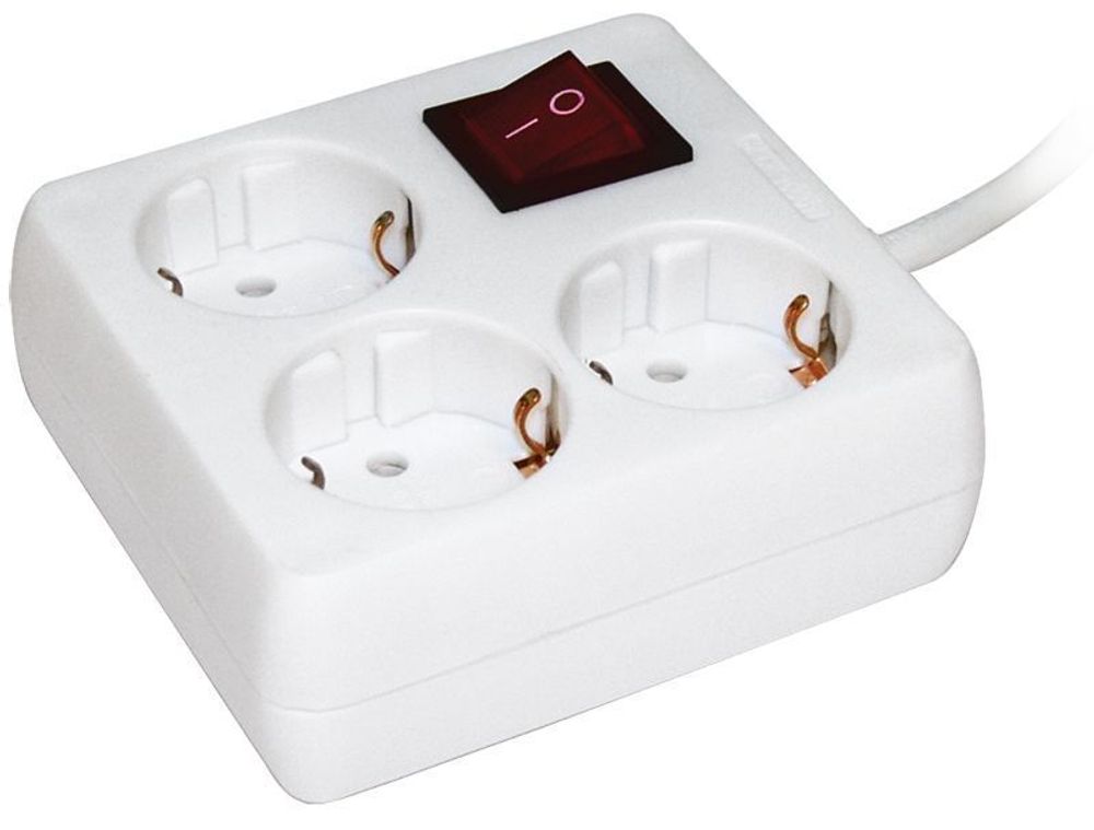 Удлинитель 3х3м с заземл. 16А IP20 У-С03К 2P+PE 250В 3х1 с выкл. IEK WYP30-16-03-03-ZK-N Удлинитель 3х3м с заземл. 16А IP20 У-С03К 2P+PE 250В 3х1 с выкл. IEK WYP30-16-03-03-ZK-N