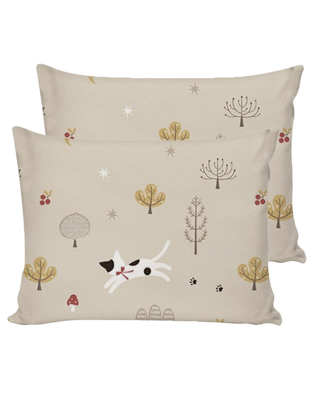 Наволочка комплект 2шт полисатин Simple House "Sitting" 50x70 см