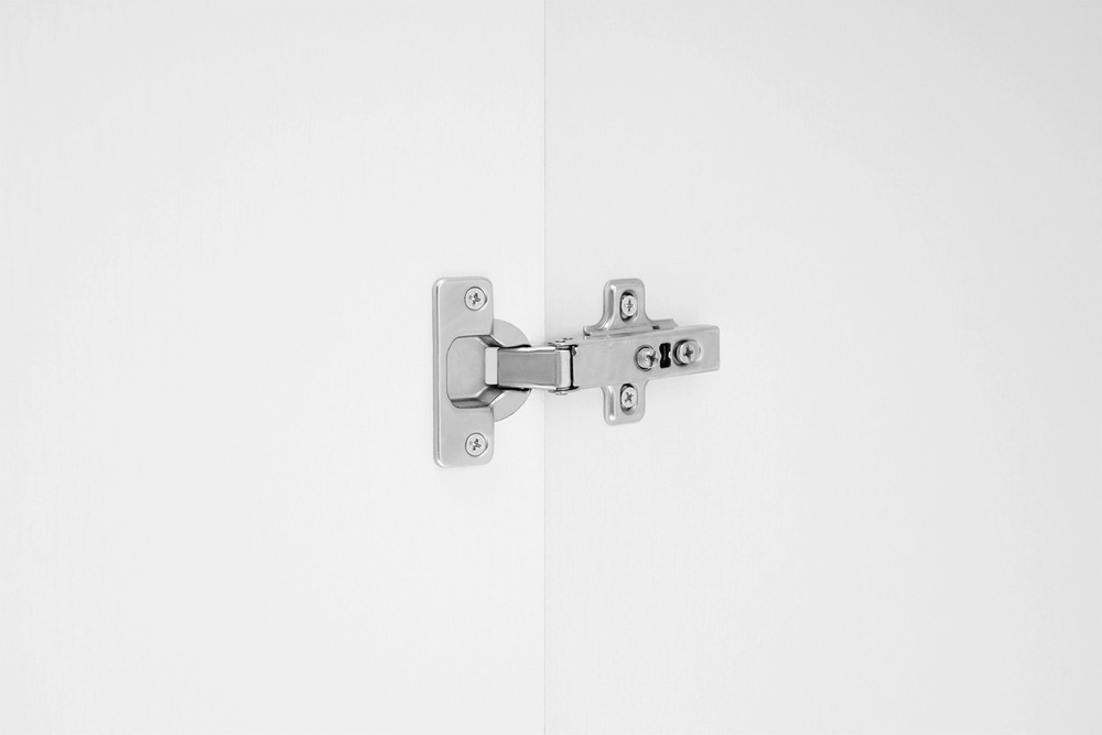 Шкаф распашной с наполнением (3 полки + 2 ящика + штанга) ШК 5 (800), Белый