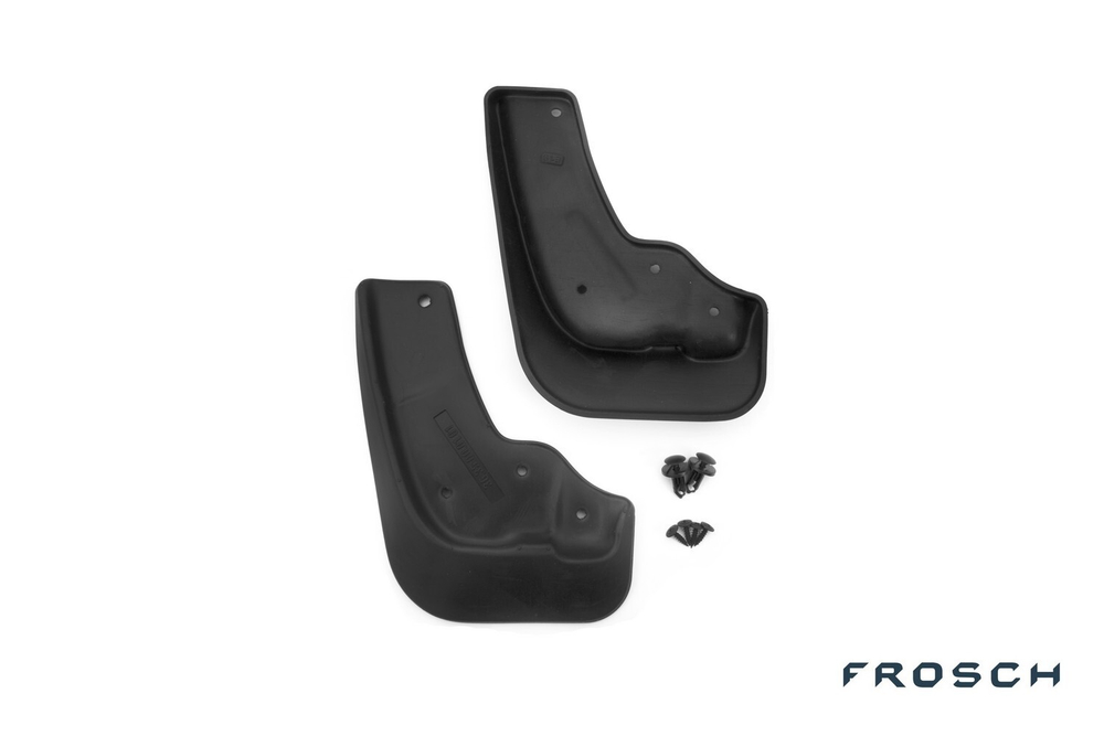 Брызговики передние NISSAN Juke 2011-2014, 2014-, вн., 2 шт. (optimum) в коробке FROSCH..36.35.F13