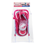 Коляска для кукол лежачая 57*50*30см. пакет 918D-17