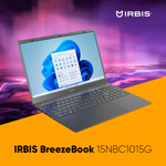 Ноутбук  Irbis BREEZE 15.6 ", Intel N, 8 Гб RAM, 256 Гб SSD, UHD Graphics 730, Серый