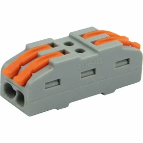 Клемма проходная 4-х проводная 0,2 - 2,5/4 мм, 250В, 32 A