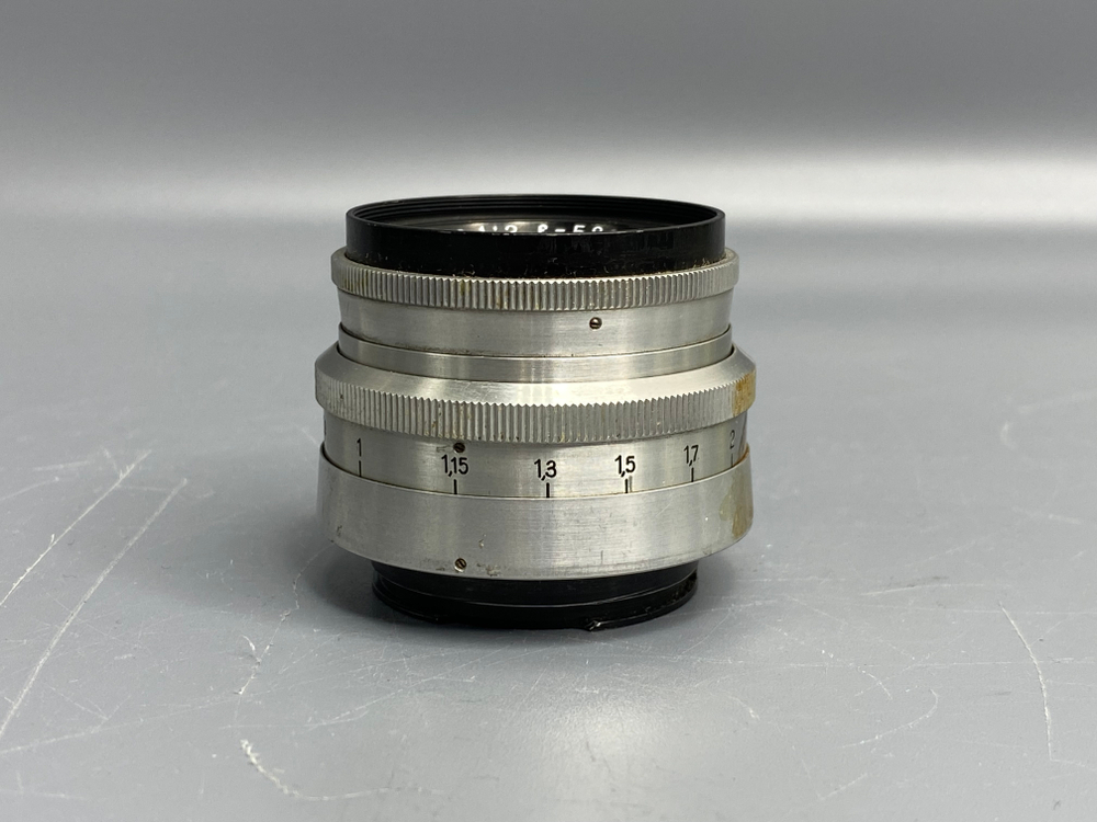 Carl Zeiss Jena Biotar 2 58mm T Red Царапины на задней линзе
