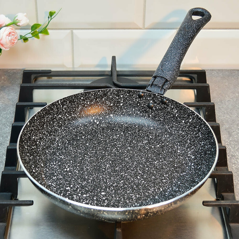 Сковорода 24см "Easy Stone" а/пр, индукция, тм Калитва