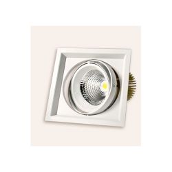 Светильник светодиодный встраиваемый Даунлайт ЭРА SKD-11-36-40K-W09 9Вт 4000К 1080Лм 130х130х100мм 5 лет гарантии | Downlight