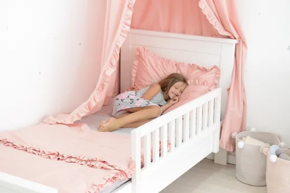 Защитный бортик Wood (белый)