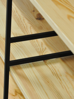 Стеллаж из дуба Бьерн 195х35х180 см