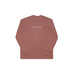 Лонгслив Nothomme Blue Monte Universe Reflective Print "Red Rock Red"