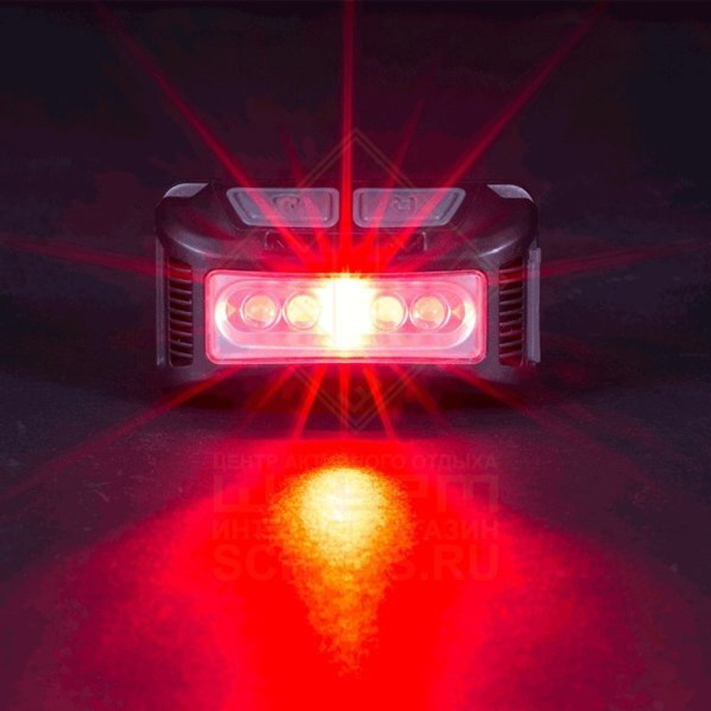 Фонарь налобный Nitecore NU10, Red