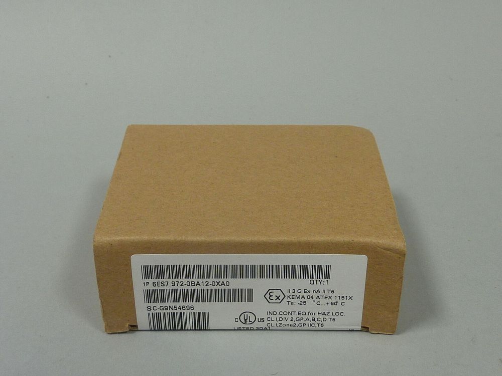 SIEMENS 6ES7972-0BA12-0XA0
