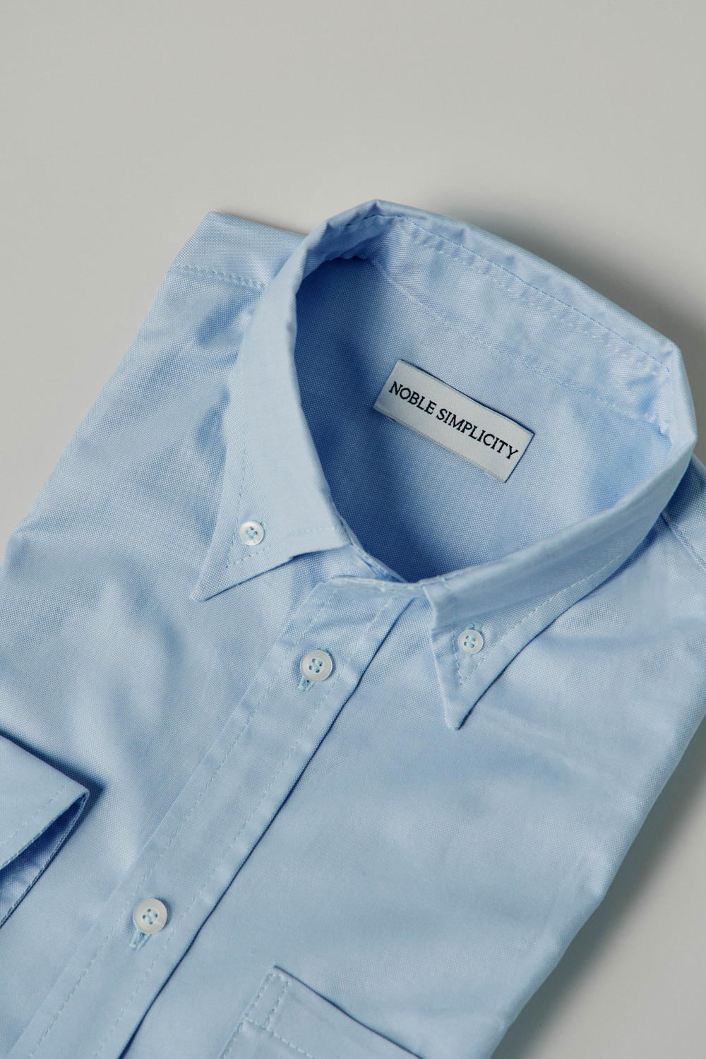 Рубашка OCBD светло-голубая