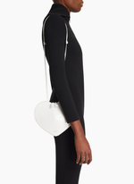 Сумка Alaia LE CŒUR BAG IN CALFSKIN OPTIC WHITE