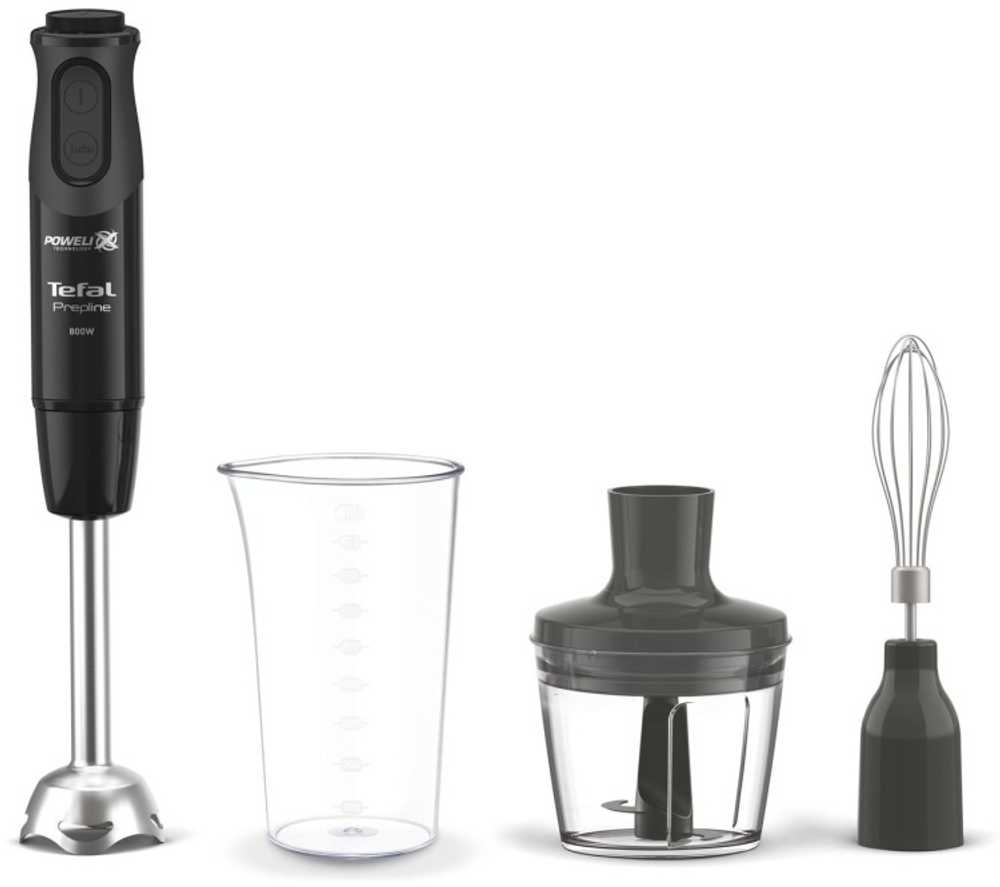Погружной блендер Tefal HB64F810 черный