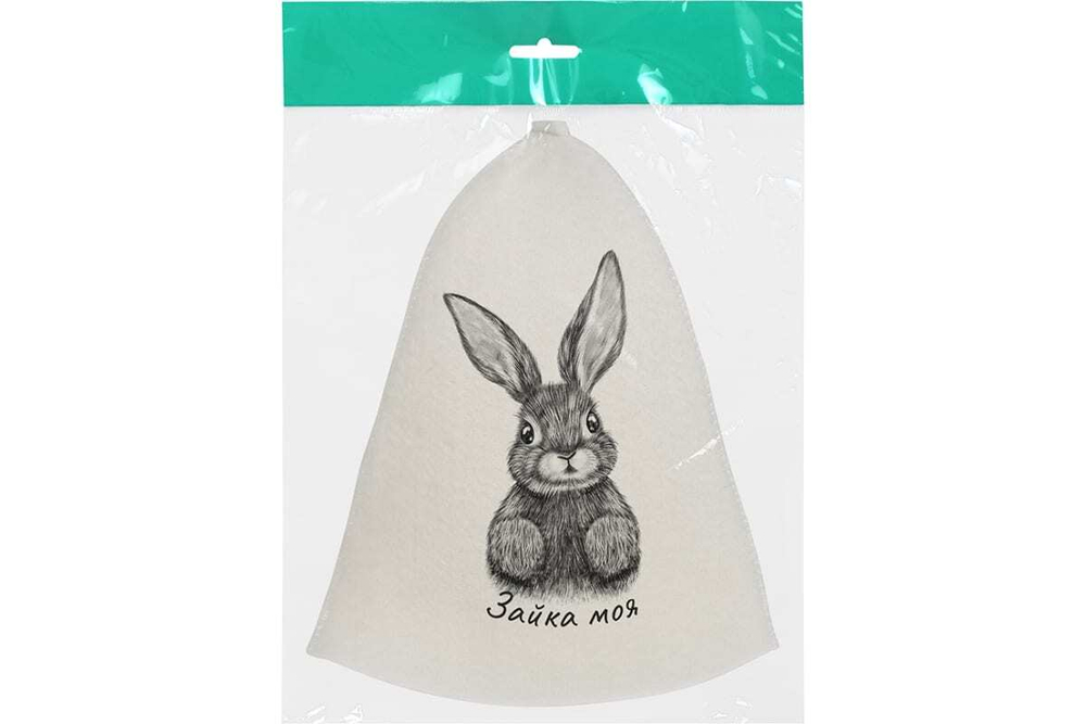 ШАПКА Д/БАНИ И САУНЫ HOT POT ЗАЙКА МОЯ 41336