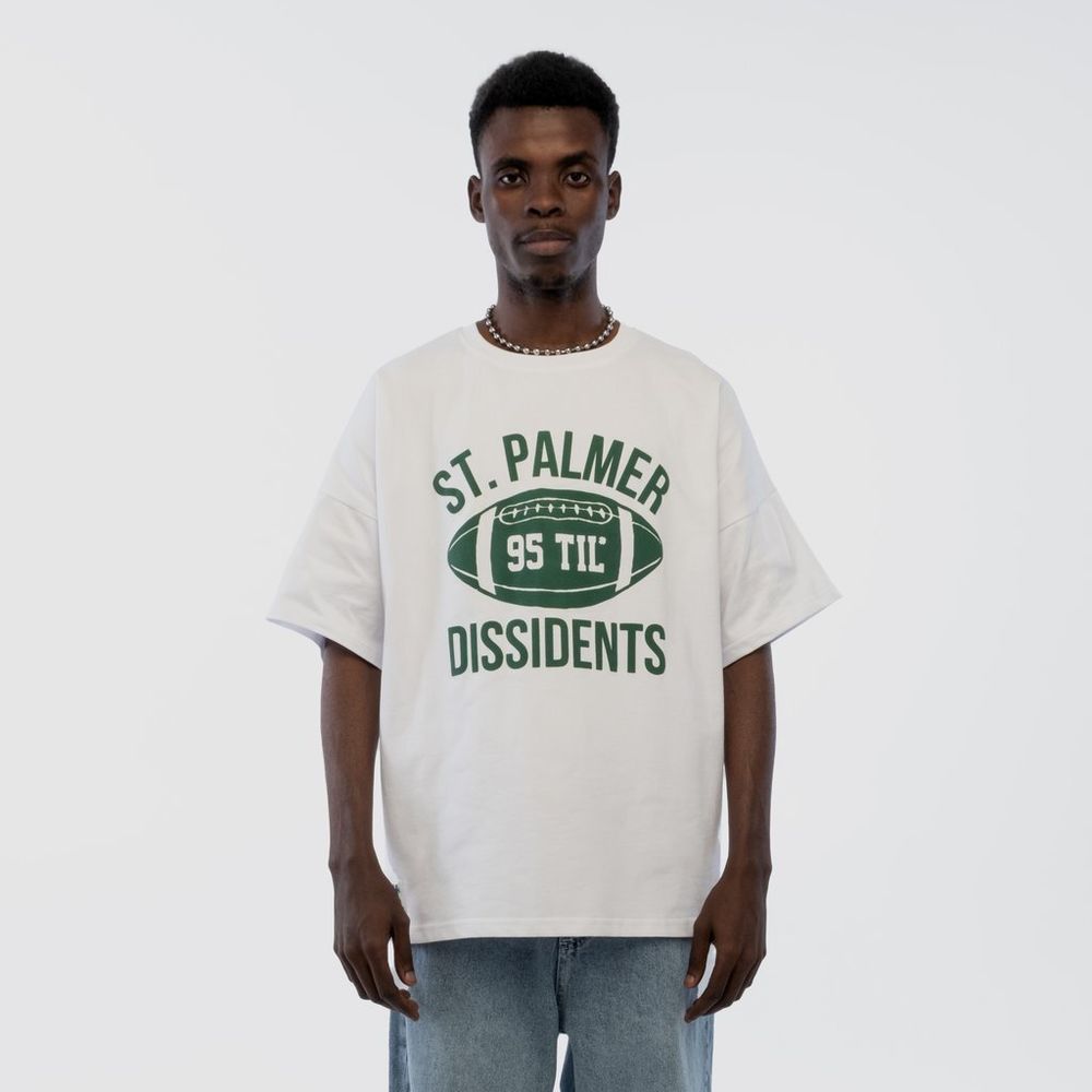 Футболка Dissident St. Palmer белая
