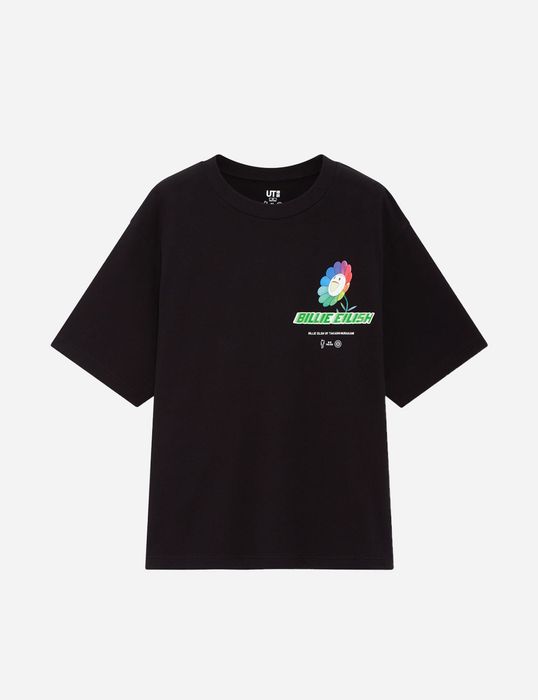 Uniqlo Billie Eilish x Takashi Murakami Black T-Shirt