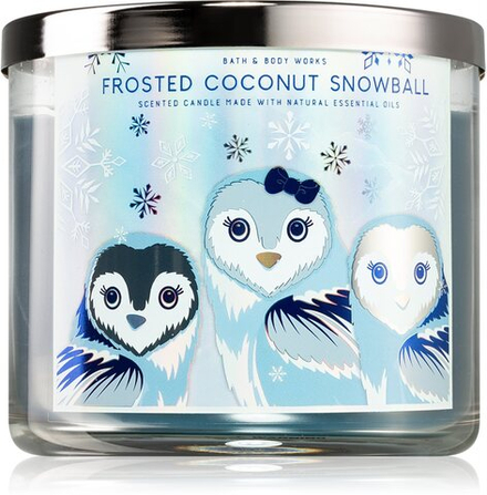 Bath & Body Works Frosted Coconut Snowball - ароматическая свеча И. /   411  g  / GTIN 667557470047