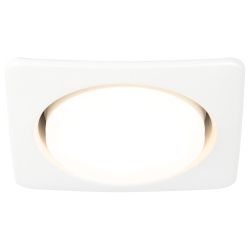 KL71 WH /1 (к) Светильник ЭРА под лампу Gx53 квадр.,220V, 13W,белый | Встраиваемые светильники Для ламп GX53