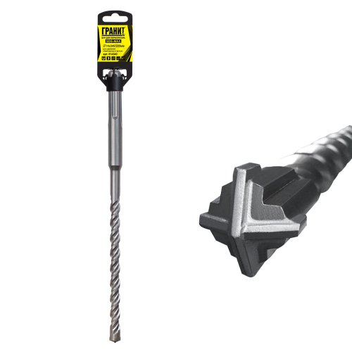 Бур ГРАНИТ SDSmax Quadro-X 14*340