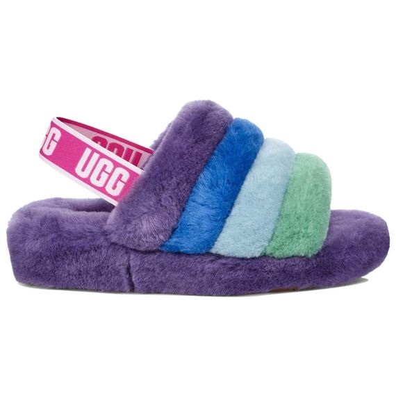 Ugg Fluff Yeah Slide 'Rainbow'