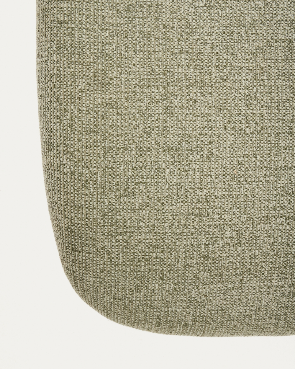 Кушетка Osla из зеленого шенилла с ножками из матовой нержавеющей стали, 175 см