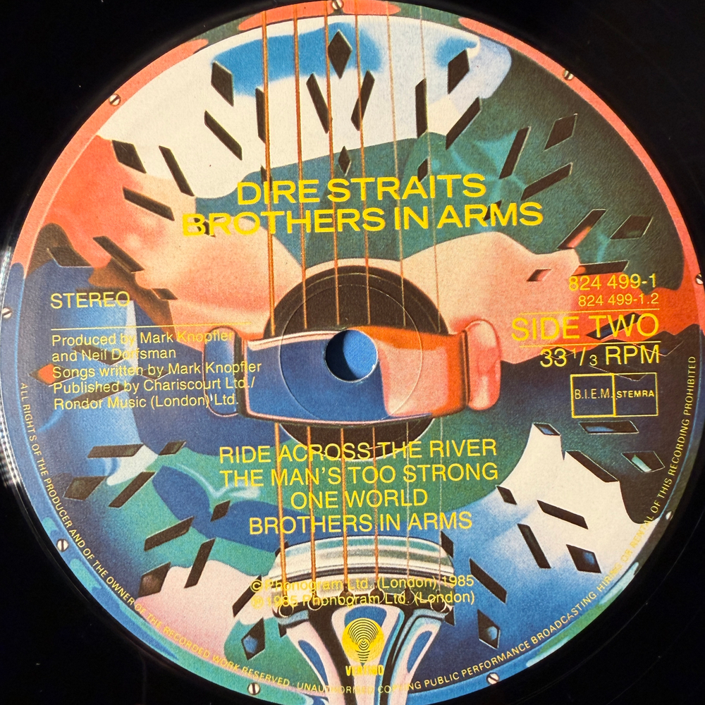Dire Straits - Brothers In Arms (Европа 1985г.)