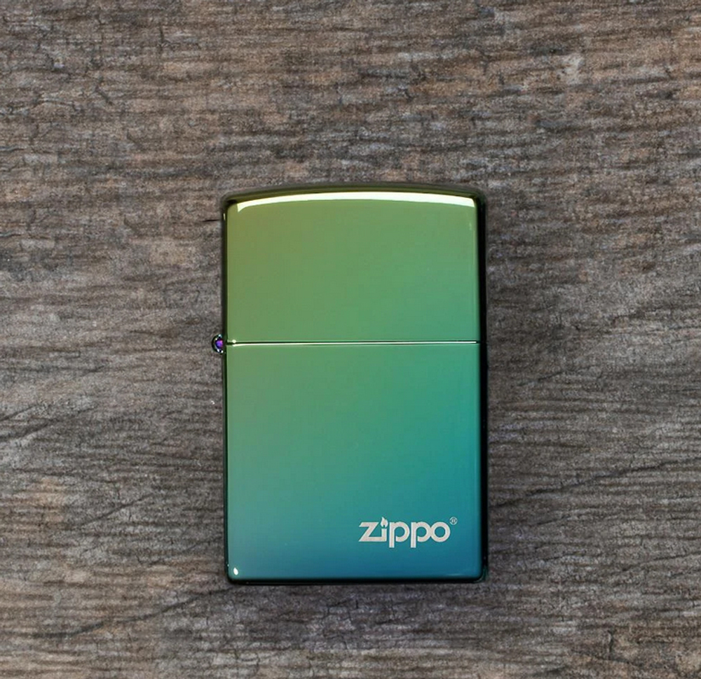 Зажигалка зелёная High Polish Teal ZIPPO 49191ZL