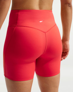 Nike Universa Женские велосипедные шорты с высокой талией и без шва спереди, длина 13 см
