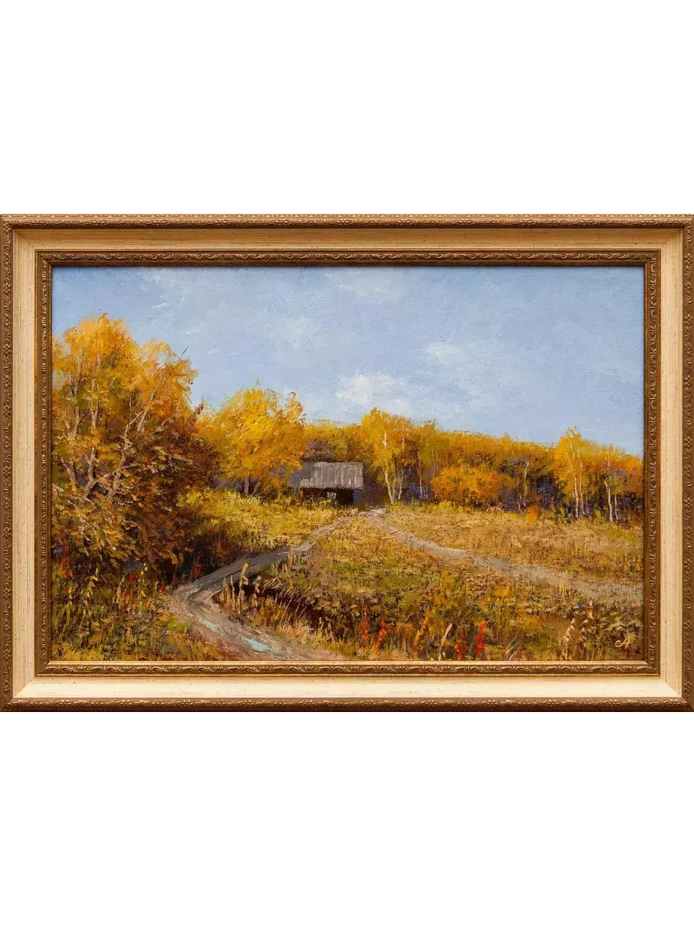 Картина маслом "Завогулье" Селенских