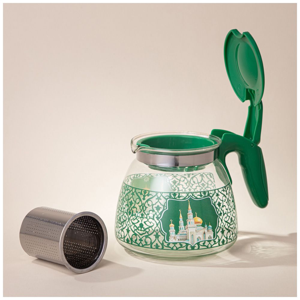 ЗАВАРОЧНЫЙ ЧАЙНИК AGNESS С ФИЛЬТРОМ "СУРА" 900 МЛ.