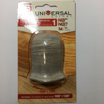 Эластич. наружный угол к плинтусу "Salag" F6 Дуб янтарный серый