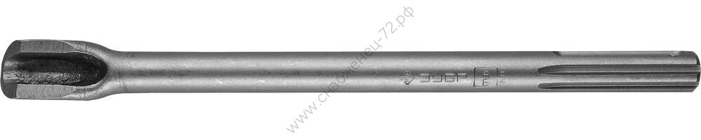 ЗУБР SDS-max Зубило-штробер полукруглое 26 x 300 мм