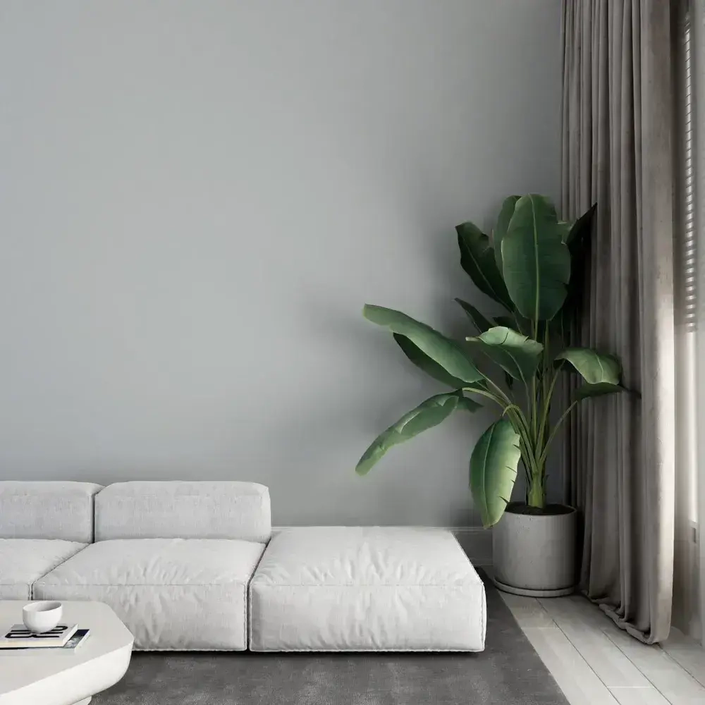 UNDERTONE Краска Быстросохнущая, Гладкая, Акриловая, Матовое покрытие, 0.9 л, 1.2 кг, светло-серый