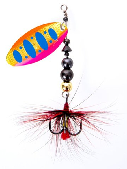 Блесна вращающаяся LUCKY JOHN Shelt Blade №2, 9 г, цвет 015