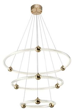 Светильник подвесной 171W 4000K ZRS.57790.171 золото Auralia Zortes