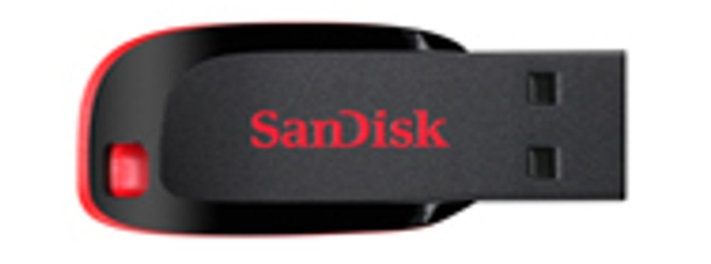 Флеш-накопитель SanDisk Cruzer Blade USB 2.0 32GB, R 150 МБ/с