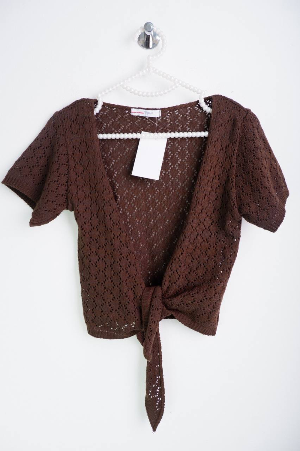 Кардиган Papaya укороченный, маркировка M/L, визуально на 46/48 размер