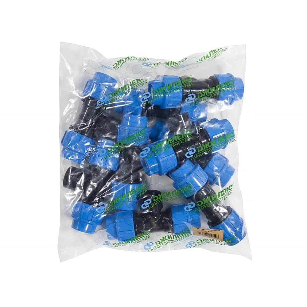 Тройник комбинированный полипропиленовый Джилекс, с внутренней резьбой, 32 x 1" М x 32 мм