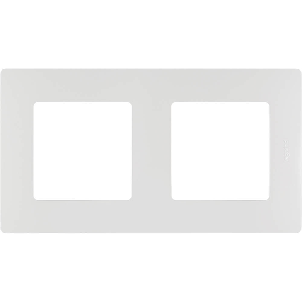 Рамка 2 поста белый ETIKA Legrand