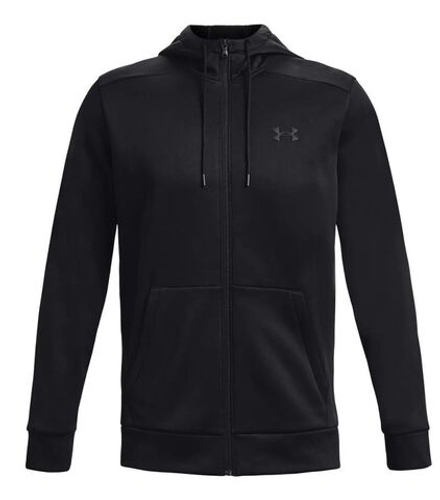 Куртка теннисная Under Armour Men's Armour Fleece Full-Zip - black