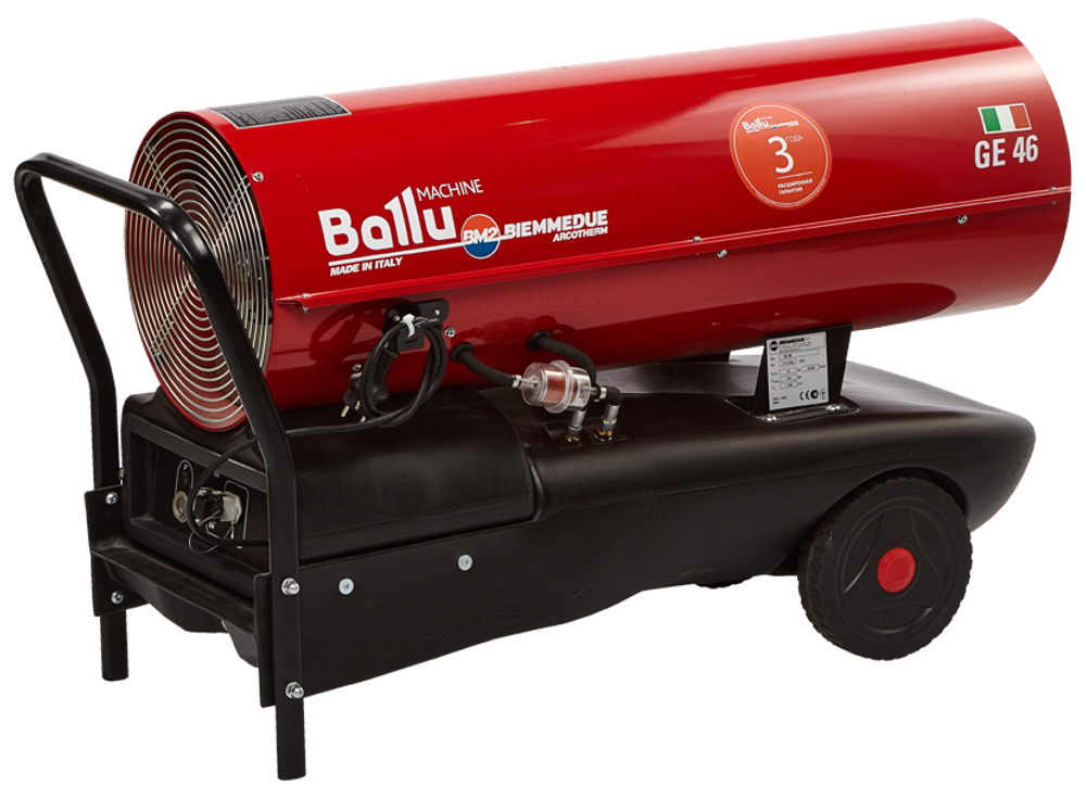 Дизельная тепловая пушка Ballu-Biemmedue GE 46 - прямой нагрев / 49 кВт
