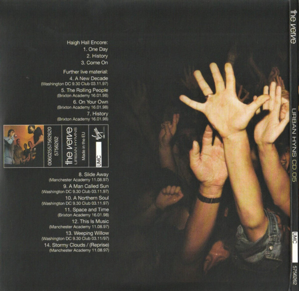 The Verve / Urban Hymns (Super Deluxe Edition)(5CD+DVD)